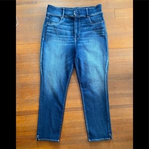 American Eagle 3 button super hi-rise jegging